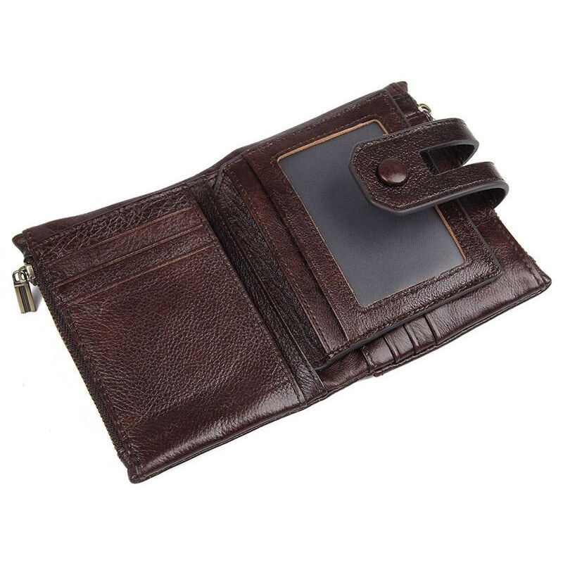 Кошелек Vintage кожаный Коричневый