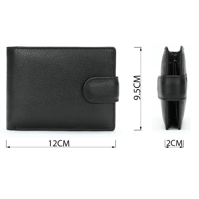 Портмоне чоловіче Vintage Чорне