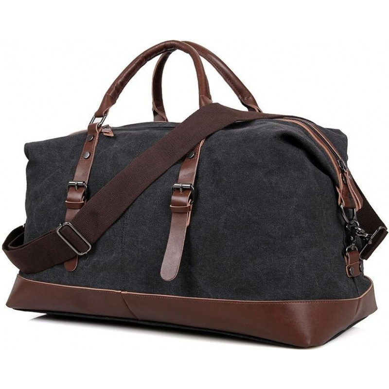 Сумка дорожня Vintage Сіра