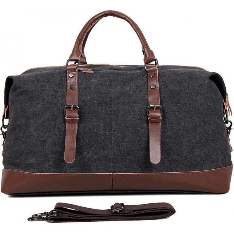 Сумка дорожня Vintage Сіра