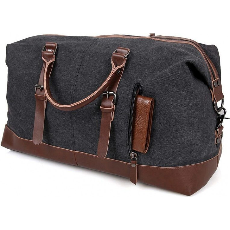 Сумка дорожня Vintage Сіра