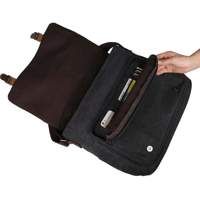 Сумка мужская Vintage Серая