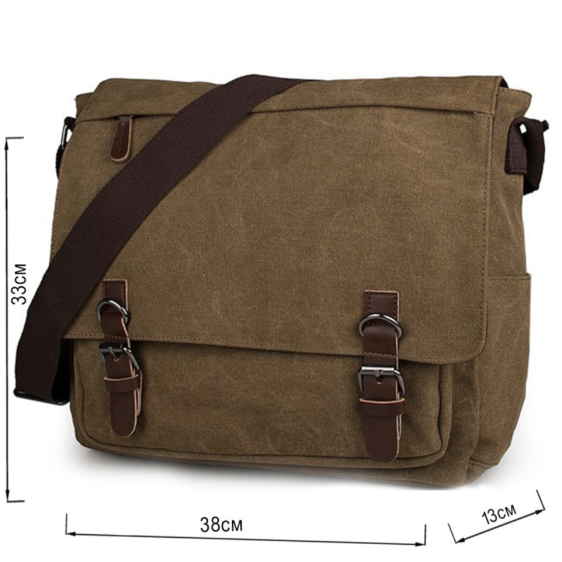 Сумка чоловіча Vintage Коричнева