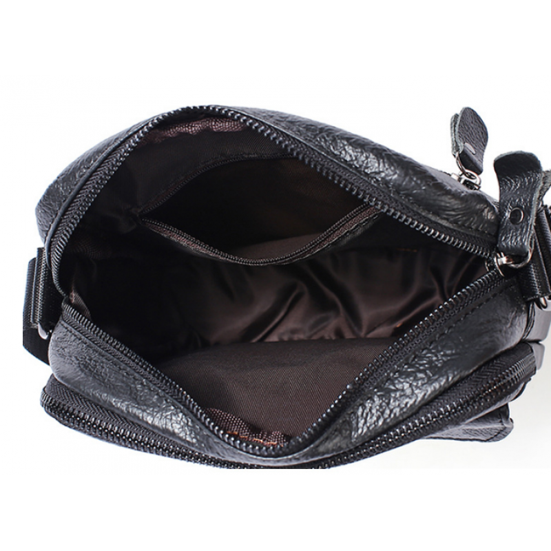 Сумка мужская Vintage черного цвета