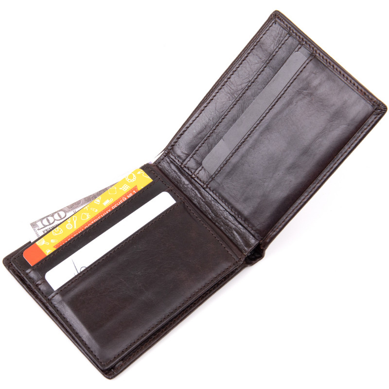 Портмоне унісекс Vintage Коричневе