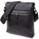 Сумка мужская классическая с клапаном флотар Vintage Черная