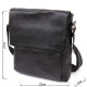 Сумка мужская классическая с клапаном флотар Vintage Черная