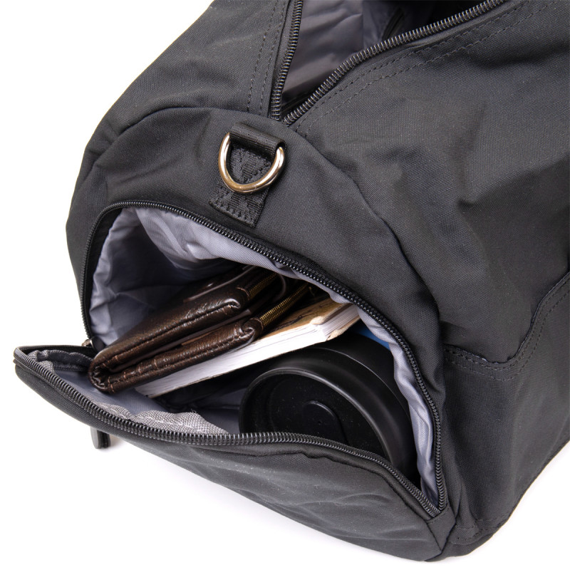 Спортивна сумка текстильна Vintage Чорна