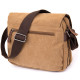 Сумка почтальонка текстильная Vintage Песочная