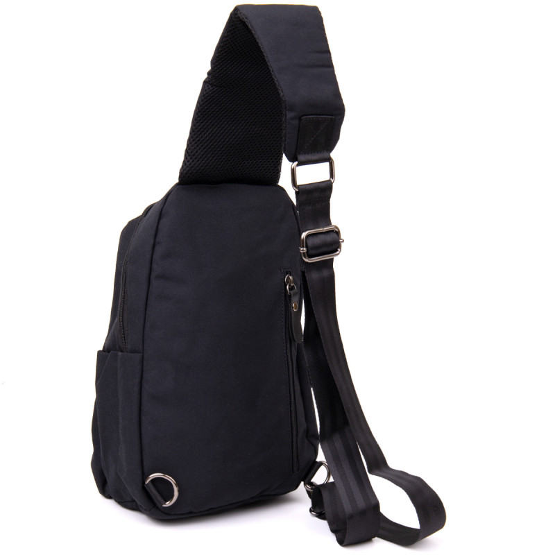 Сумка через плечо нейлон Vintage Черная