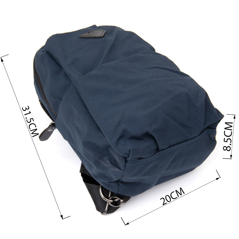 Сумка через плечо нейлон Vintage Синяя