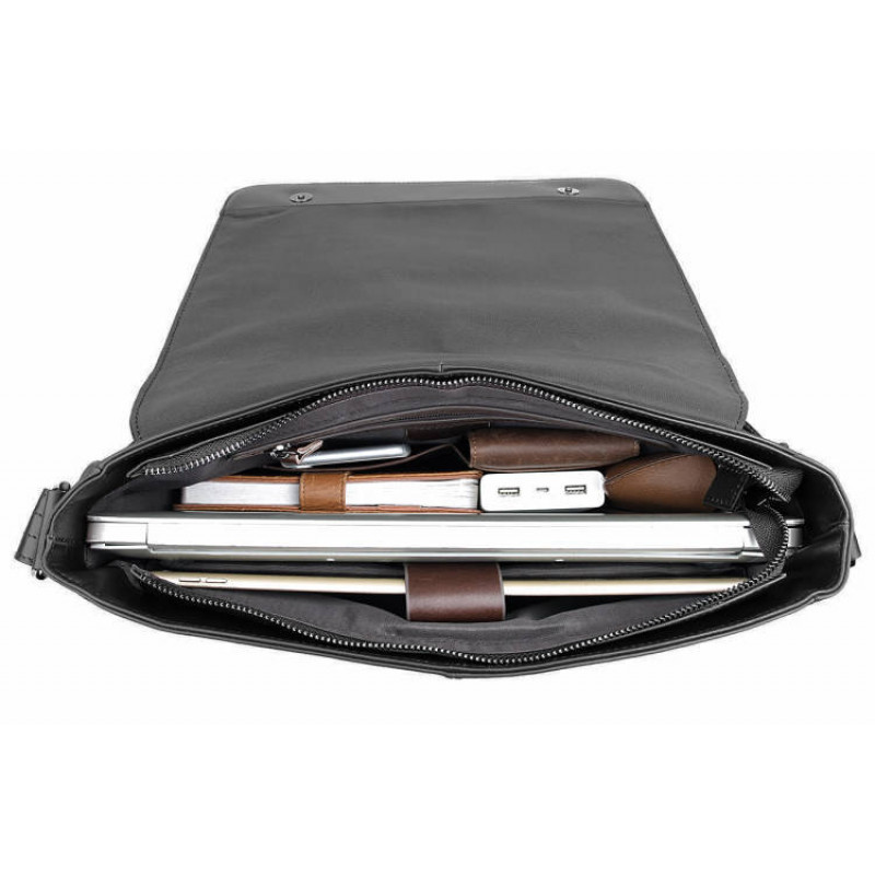 Сумка чоловіча Vintage Чорна