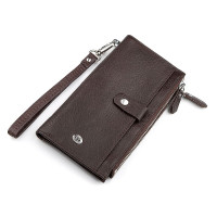 Кошелек ST Leather (ST) из натуральной кожи Коричневый