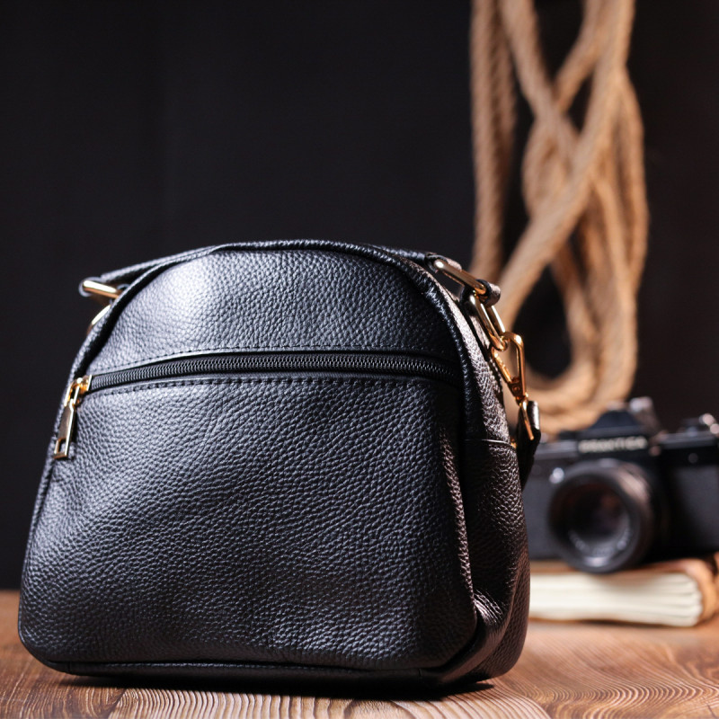 Стильная женская сумка Vintage Черная