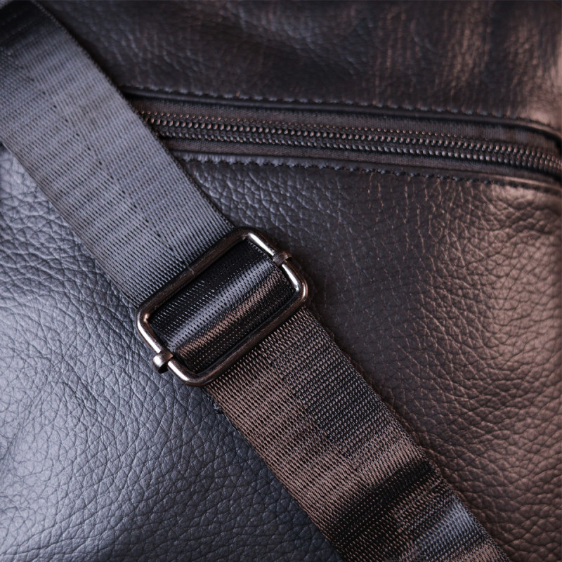 Сумка чоловіча Vintage шкіряна Чорний