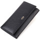 Функціональний гаманець для жінок з натуральної шкіри CANPELLINI Чорний