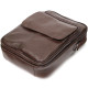 Стильний чоловічий месенджер з натуральної шкіри Vintage Коричневий