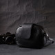 Фактурная сумка для женщин из натуральной кожи с тиснением под змею Vintage Черная
