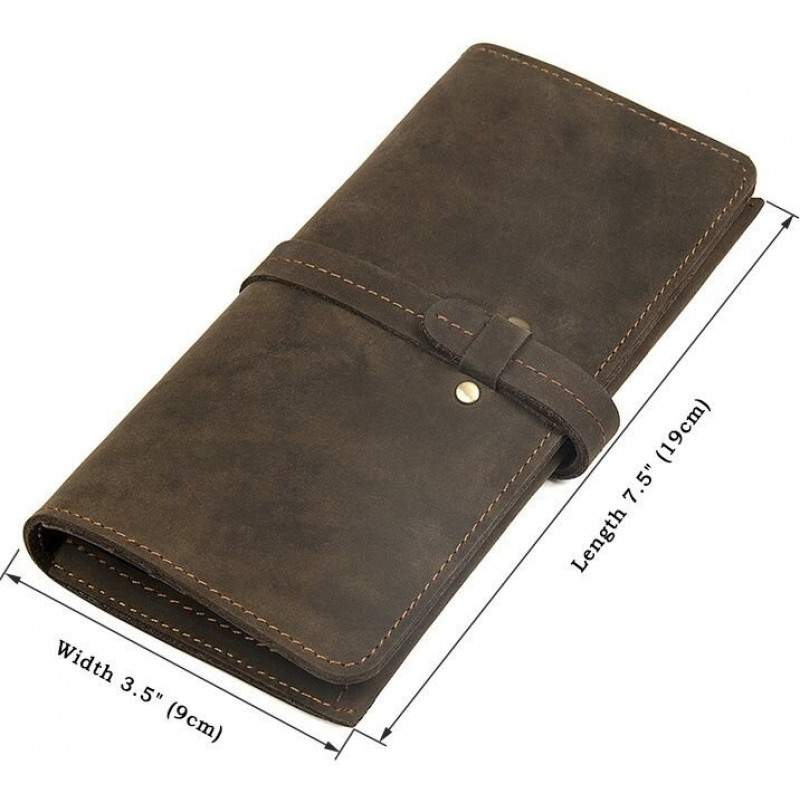 Кошелек Vintage винтажный стиль Коричневый