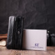 Универсальная ключница из натуральной кожи ST Leather Черный