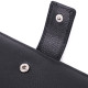 Жіночий шкіряний гаманець для карток купюр та монет ST Leather Чорний