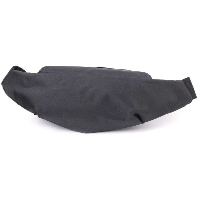 Текстильная поясная сумка для города поездок и повседневного использования FABRA Черная