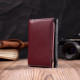 Вместительный женский кошелек из качественной натуральной кожи ST Leather Разноцветный