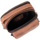 Компактна шкіряна сумка для чоловіків Vintage Коричнева