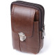 Сумка для мужчин на два отделения из натуральной кожи Vintage Коричневый