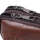 Сумка для мужчин на два отделения из натуральной кожи Vintage Коричневый