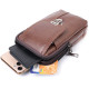 Сумка для мужчин на два отделения из натуральной кожи Vintage Коричневый