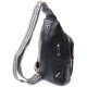 Практична слінг сумка для жінок з екошкіри Vintage Чорний