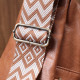 Интересная сумка через плечо в модном цвете из экокожи Vintage Рыжий