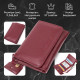 Кожаный интересный кошелек для женщин ST Leather Бордовый