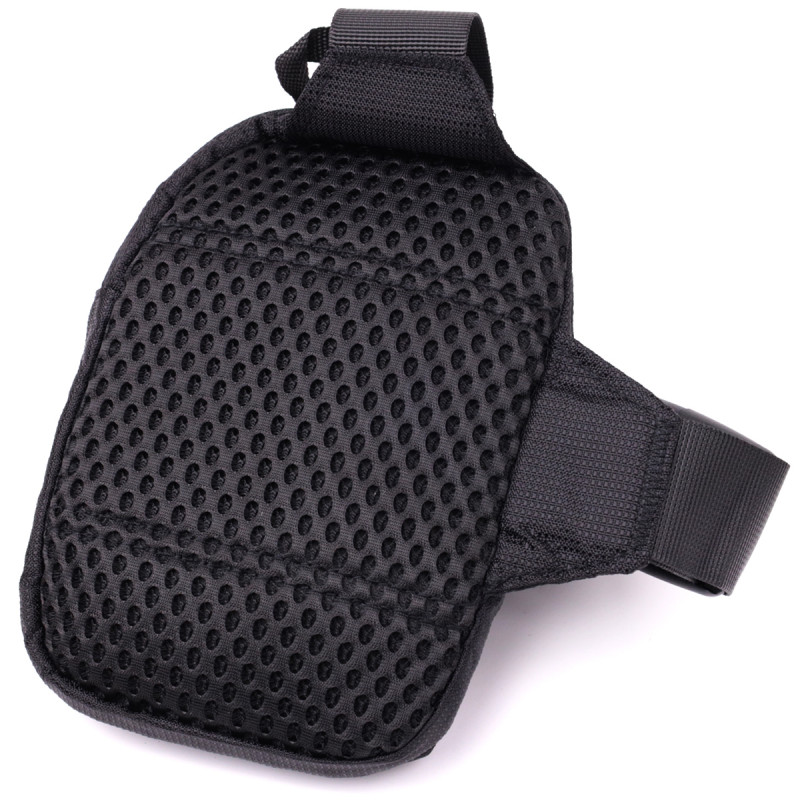 Слінг сумка для подорожей із якісного текстилю Vintage Чорний