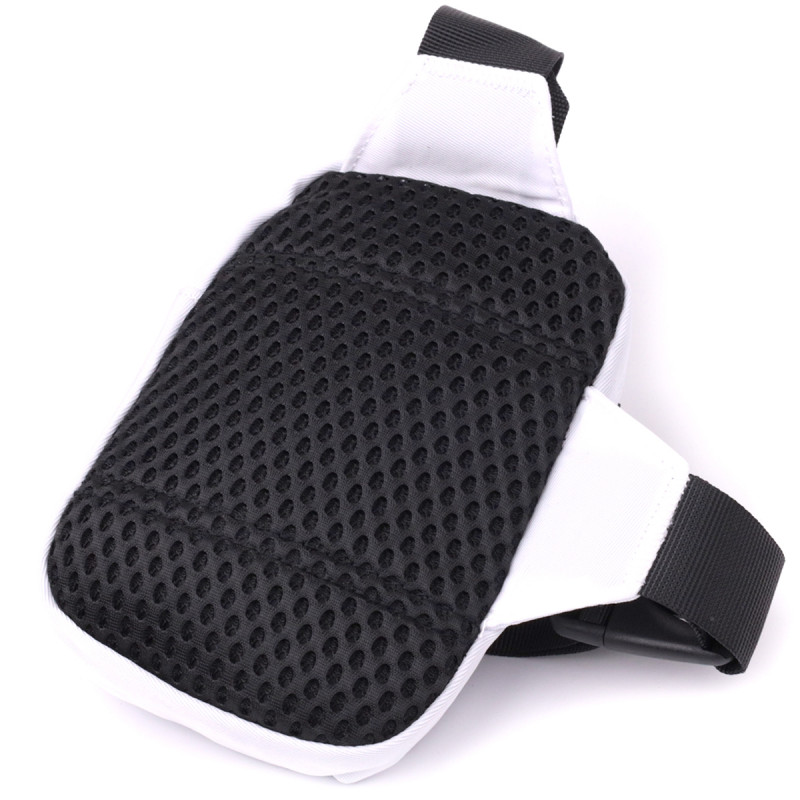 Стильна слінг сумка для подорожей із якісного текстилю Vintage Білий