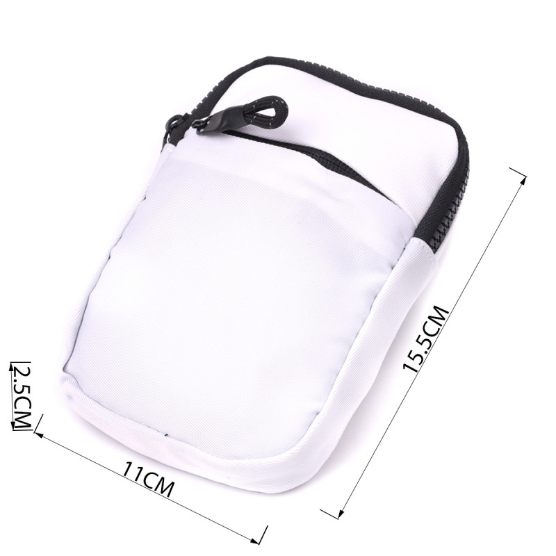 Стильна слінг сумка для подорожей із якісного текстилю Vintage Білий