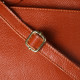 Жіноча сумка з натуральної шкіри з формостійким дном Vintage Коричневий