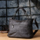 Повсякденна сумка для жінок з натуральної шкіри Vintage Сірий