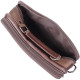 Сумка мужская с ручкой для переноса в руке из натуральной кожи Vintage Коричневый