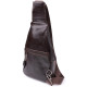 Сумка через плечо из натуральной кожи Vintage Коричневый