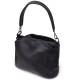 Сумка на плече з натуральної шкіри Vintage Чорний