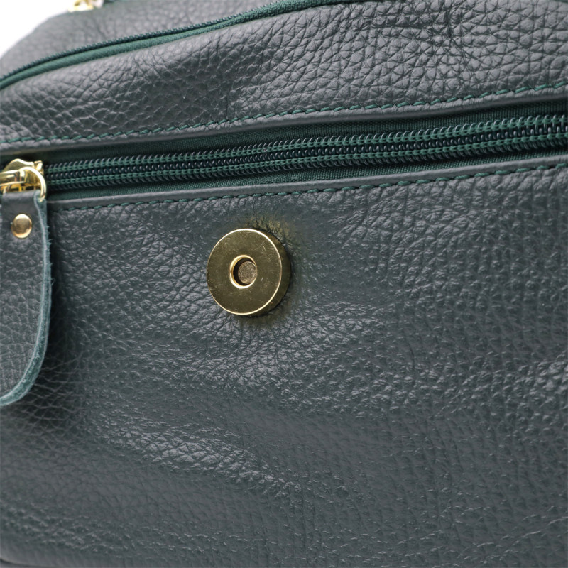 Повсякденна жіноча сумка з натуральної шкіри Vintage Зелений