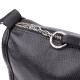 Полукруглая сумка для женщин из натуральной кожи Vintage Черный