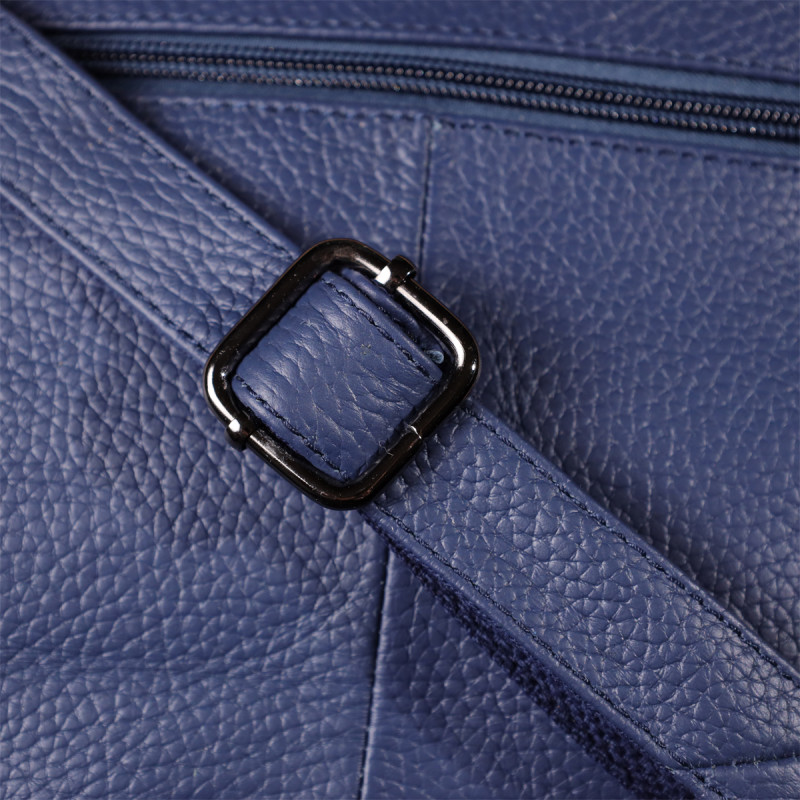 Сумка для женщин на два отделения из натуральной кожи Vintage Синий