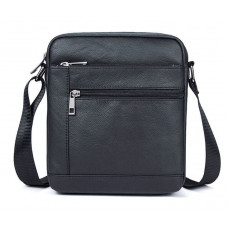 Сумка чоловіча флотар Vintage Чорна