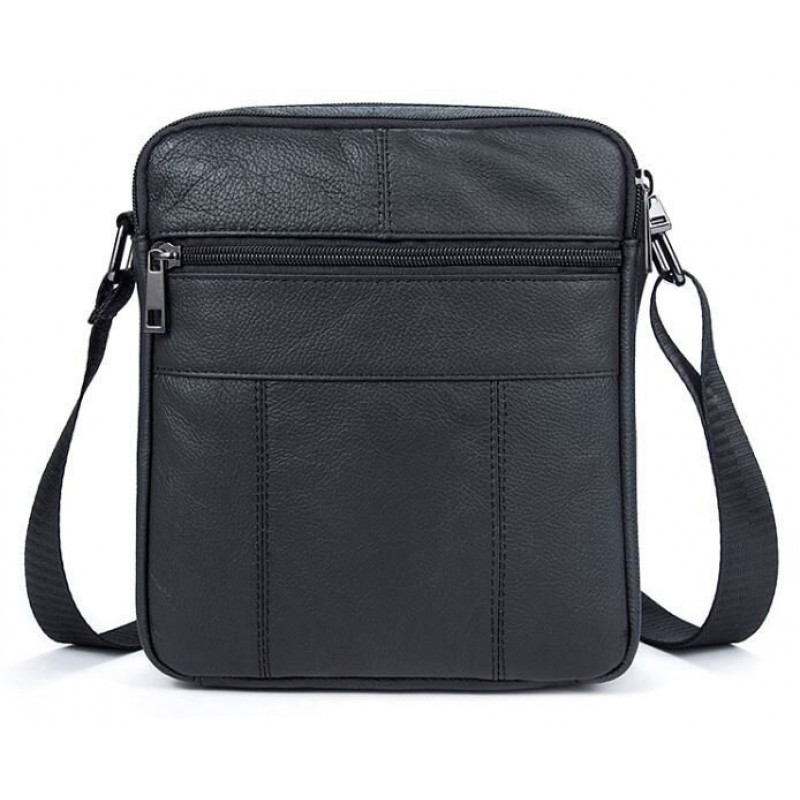 Сумка чоловіча флотар Vintage Чорна