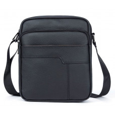 Сумка чоловіча флотар Vintage Чорна