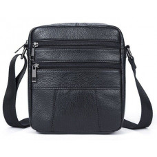 Сумка чоловіча флотар Vintage Чорна