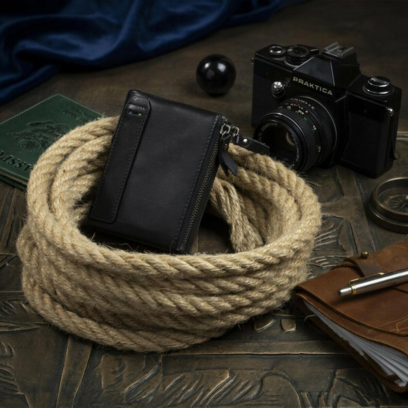 Гаманець унісекс Vintage Чорний